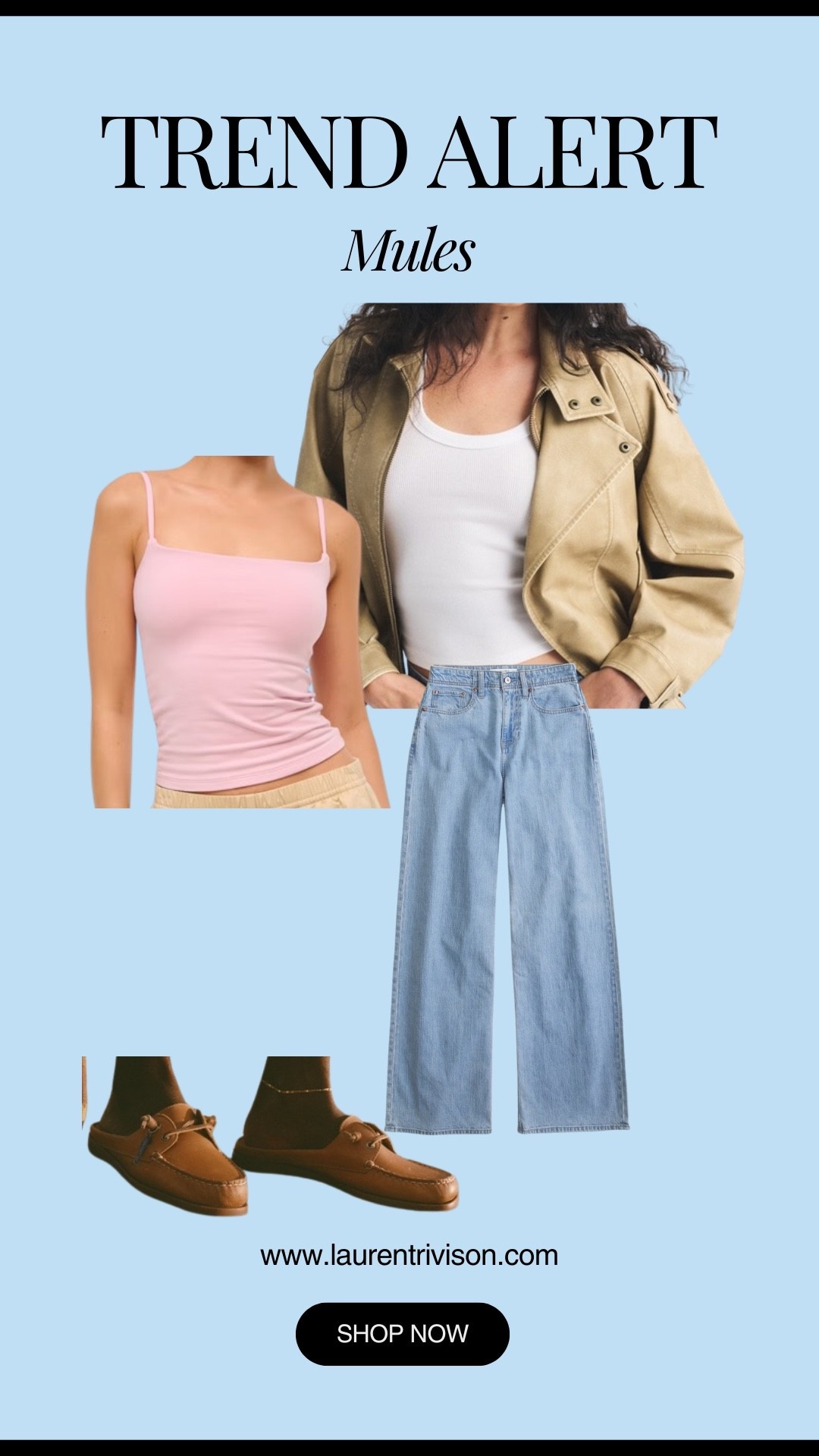 Effortless, polished, and so easy to style🤩Mules are my go-to for elevating any outfit I’ve linked how I would style these