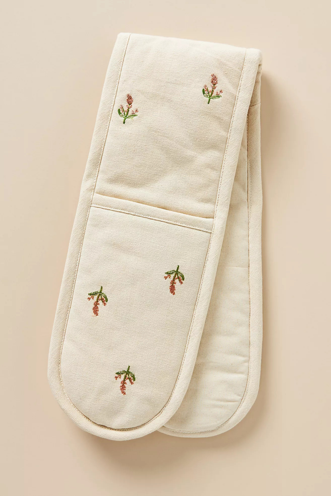Galley & Fen Flora Double Oven Mitt | Anthropologie (US)