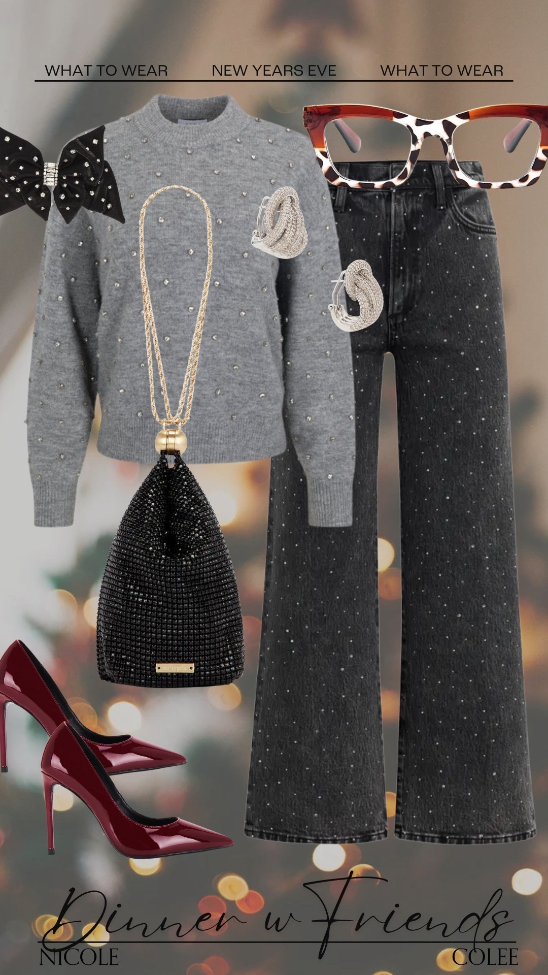 What to Wear:  NYE Edit

Fun festive fashion ideas for all of your new years eve parties!  

Holiday party outfit, nye dress, new years eve outfits, cozy loungewear, nicole colee, cozy set, nye outfit,   new years eve outfit europe, new years eve outfits, cozy travel outfit

 




#LTKSeasonal #LTKootd #LTKHoliday