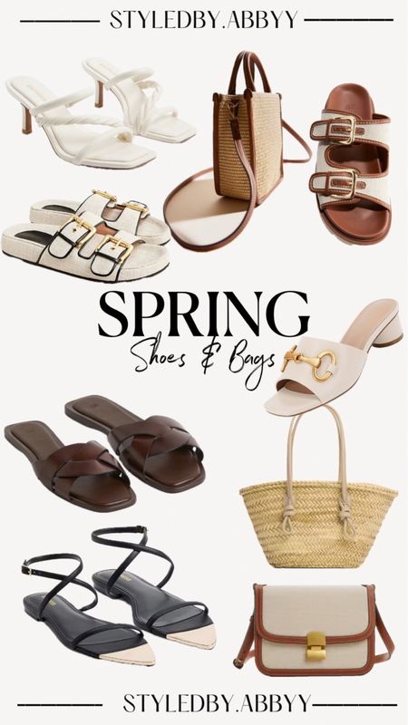 Spring shoes and bags! 

#LTKmidsize #LTKitbag #LTKshoecrush
