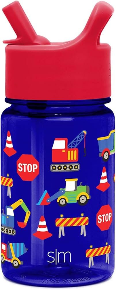 Simple Modern Kids Water Bottle Plastic BPA-Free Tritan Cup with Leak Proof Straw Lid | Reusable ... | Amazon (US)