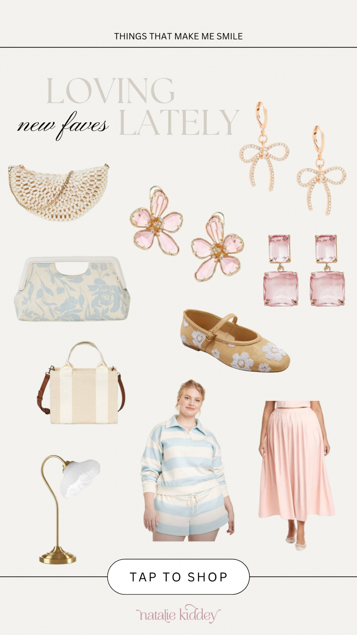 Pretty things that make me smile! Spring jewelry, shoes, floral purses, skirts and more! 

#LTKFindsUnder50 #LTKPlusSize #LTKStyleTip