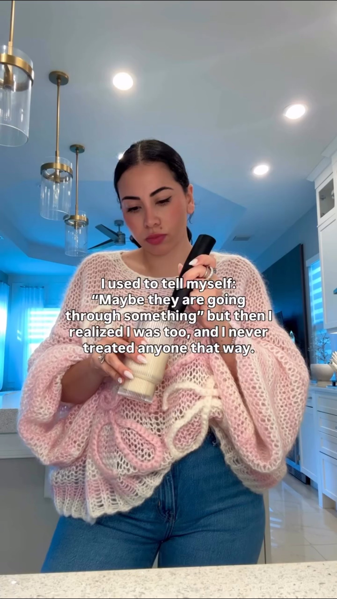 Kindness is chic ✨

Sweater @loewe 
Jeans @hm