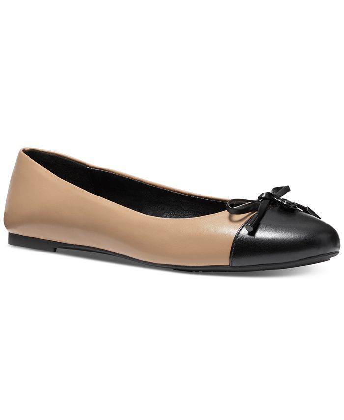 Michael Kors Women's Melody Cap-Toe Bow Flats & Reviews - Flats - Shoes - Macy's | Macys (US)