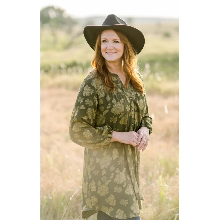 The Pioneer Woman Belted Mini Shirtdress, Women’s, Sizes S-3X | Walmart (US)