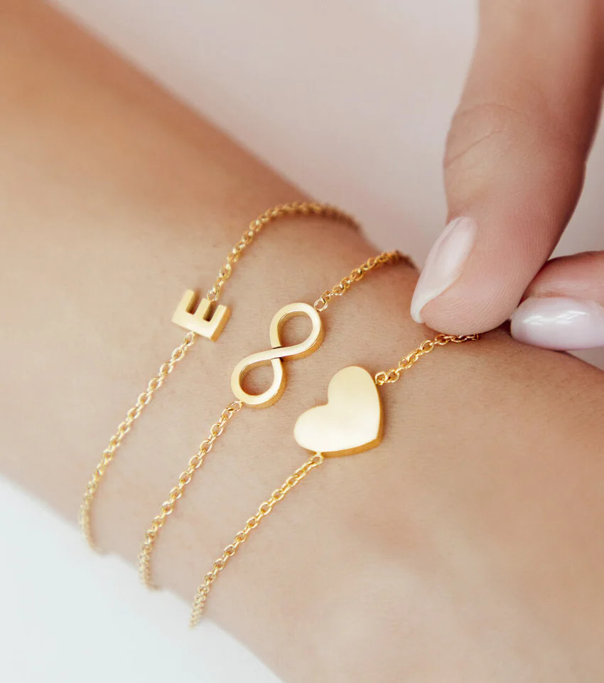 Infinity Bracelet (Gold) | Abbott Lyon