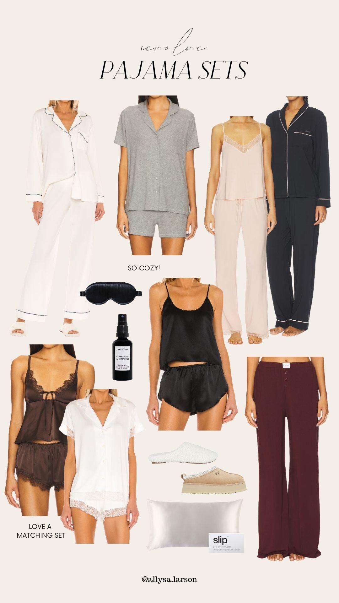 Sharing some of my favorite pajama sets from revolve 

#LTKFindsUnder100 #LTKselfcare #LTKootd