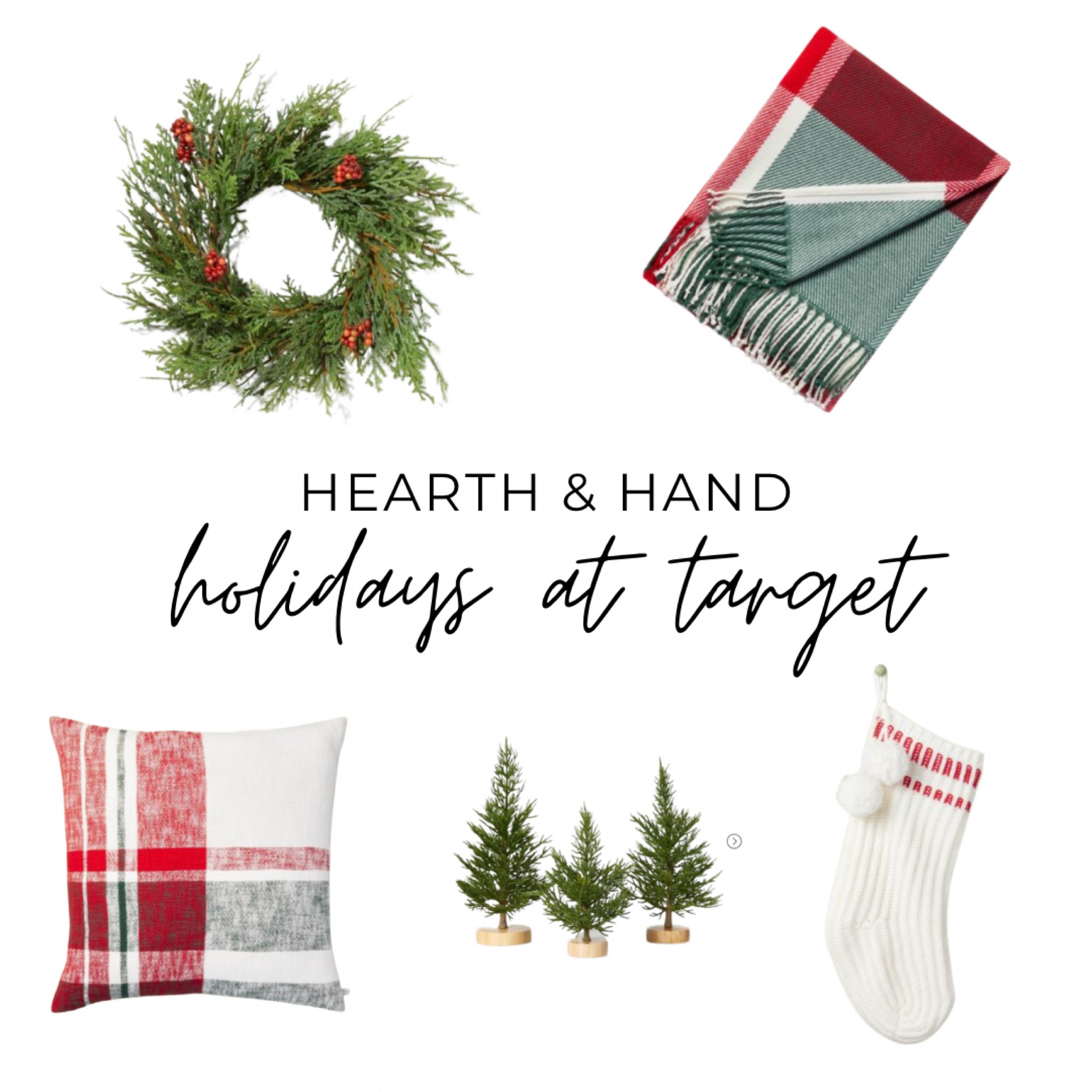 Freshen up your home with these cozy, holiday must-haves from Hearth & Hand with Magnolia at Target 🎄✨

#LTKhome #LTKHoliday #LTKHolidaySale