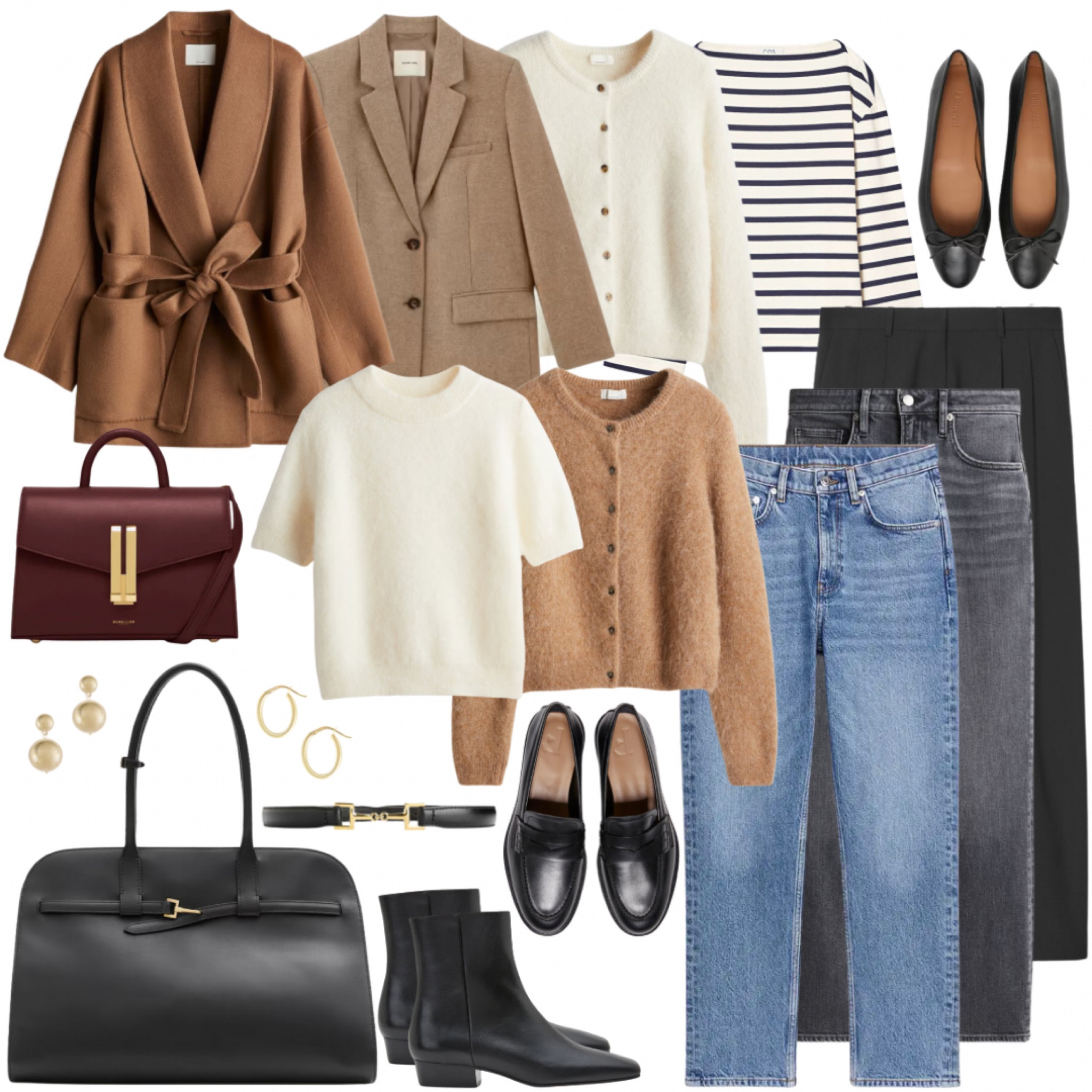 Fall capsule closet. Caramel, burgundy and cream. Fall style, autumn outfits

#LTKStyleTip #LTKMidsize #LTKSeasonal