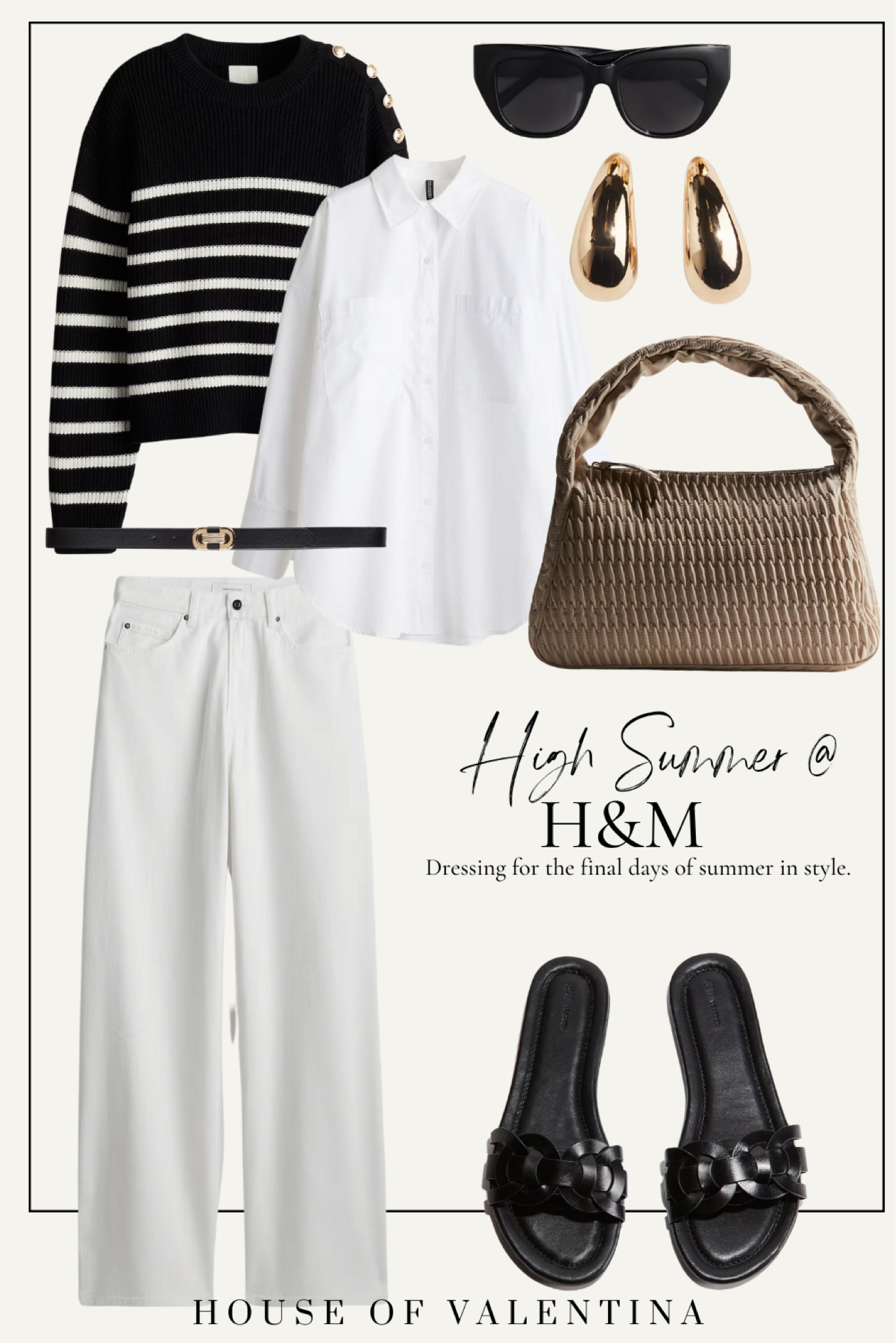 Dressing for the final days of Summer in style. These are also perfect choices to transition to Fall! House of Valentina, Summer Outfit Ideas, Fall Outfit ideas, H&M

#LTKStyleTip #LTKSeasonal #LTKWorkwear