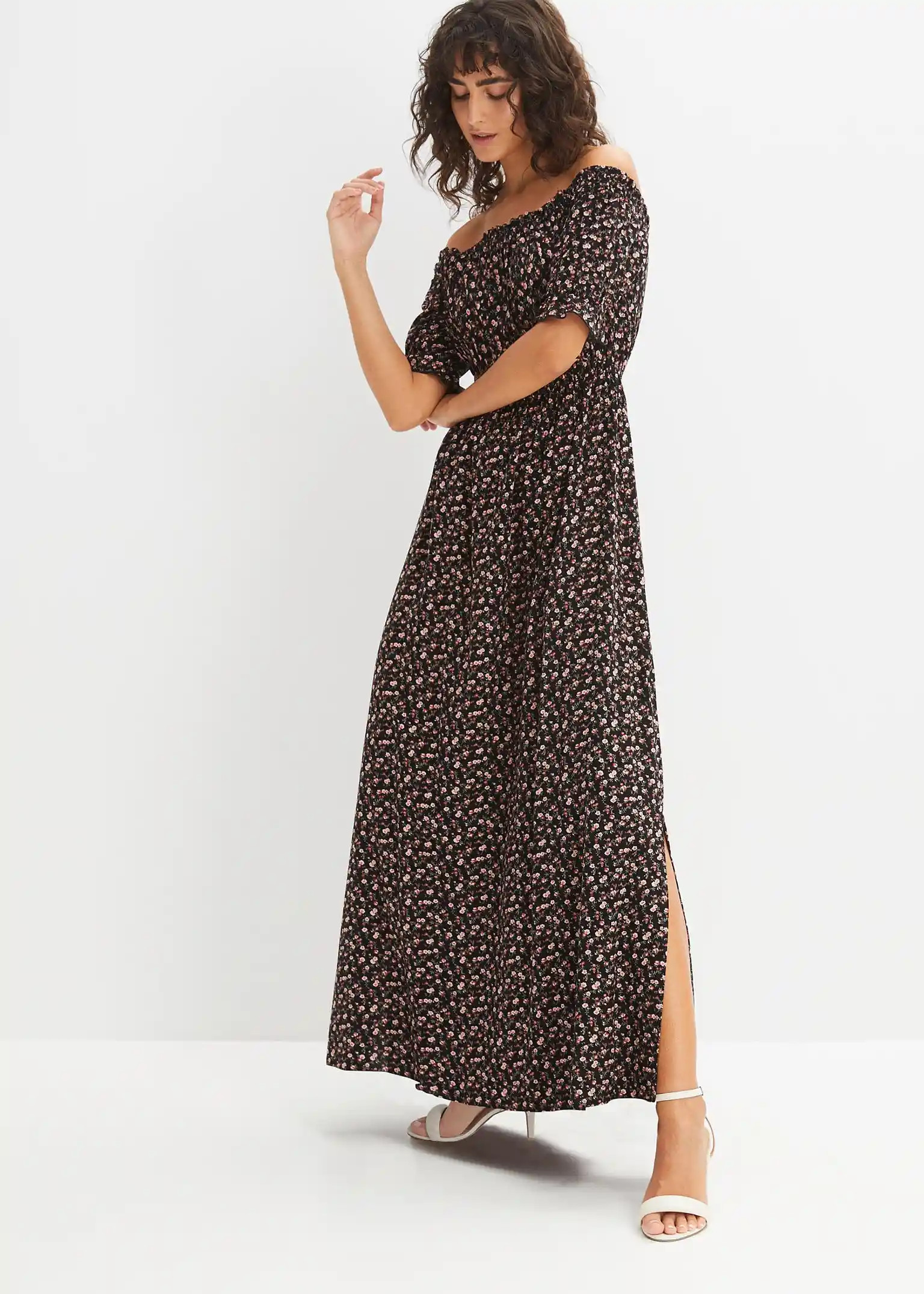Maxikleid aus reiner Viskose | Bonprix DE