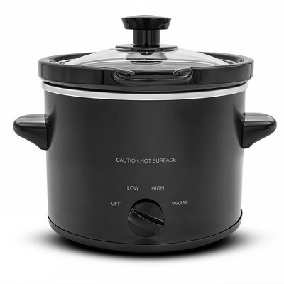 Elite Cuisine 2qt Slow Cooker - Black | Target