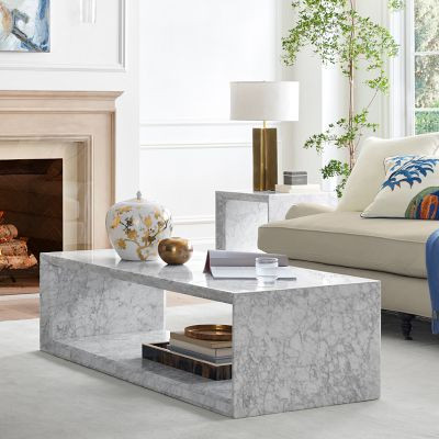 Pierre Marble Coffee Table | Williams-Sonoma