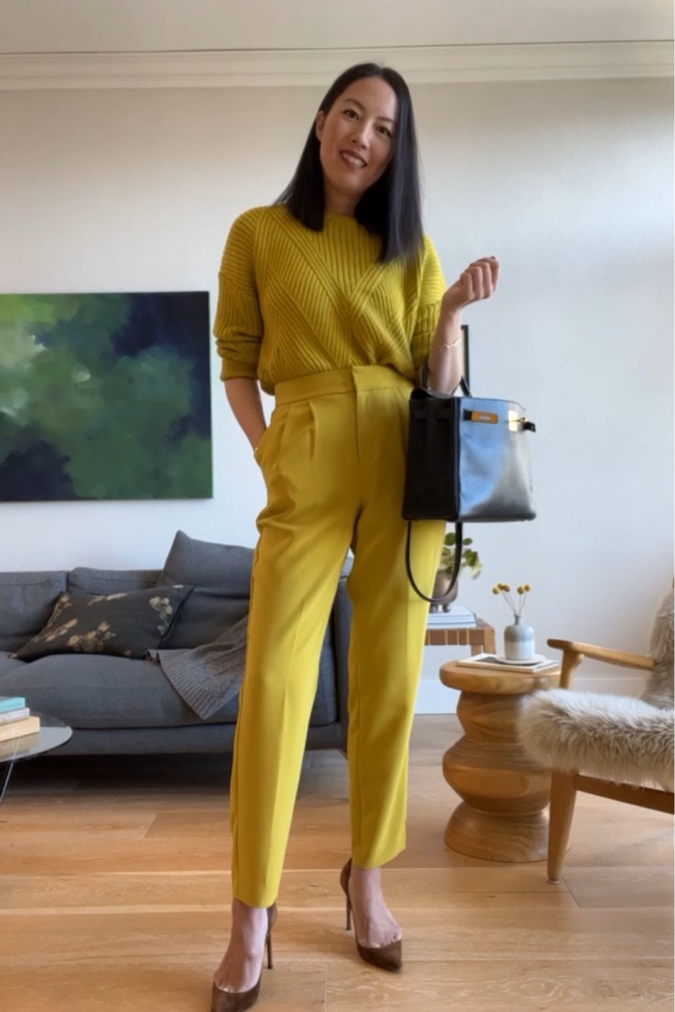 Bright color outfit 🙌🏼

Express sweater
Express pants trousers

Work outfit 

#LTKworkwear #LTKCyberweek #LTKsalealert