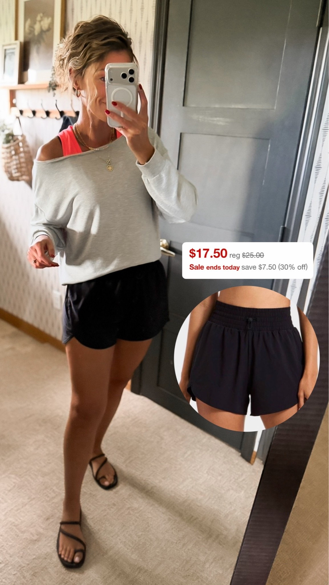 Last day to save on my favorite athletic shorts. I wear medium, tts

#LTKmomlife #LTKActive #LTKOver40