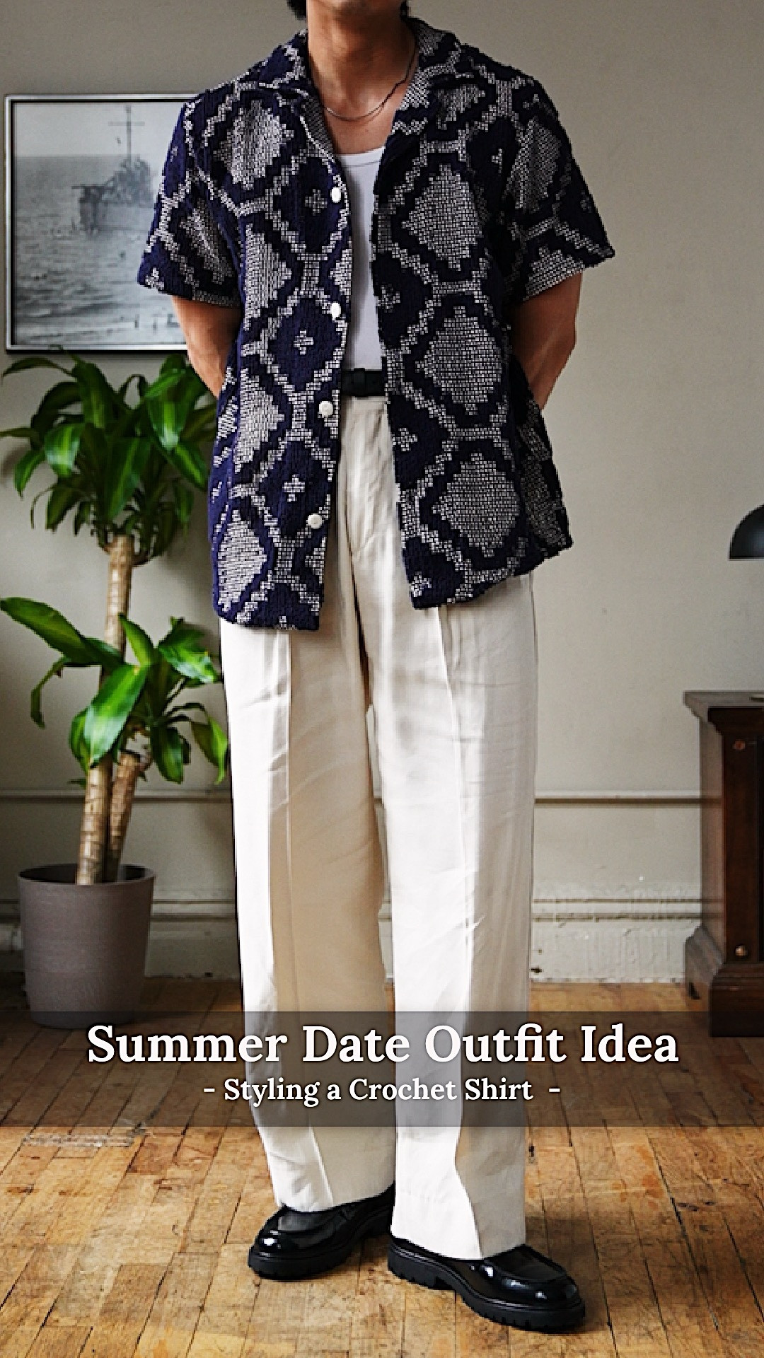 Summer Date Outfit Idea: Styling Crochet Shirt #outfitinspo

#LTKSeasonal #LTKMens #LTKStyleTip