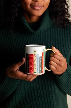RIFLE PAPER CO. Book Club Mug, for Everyday Use and Gatherings with Unique Designs, for Friends a... | Amazon (US)