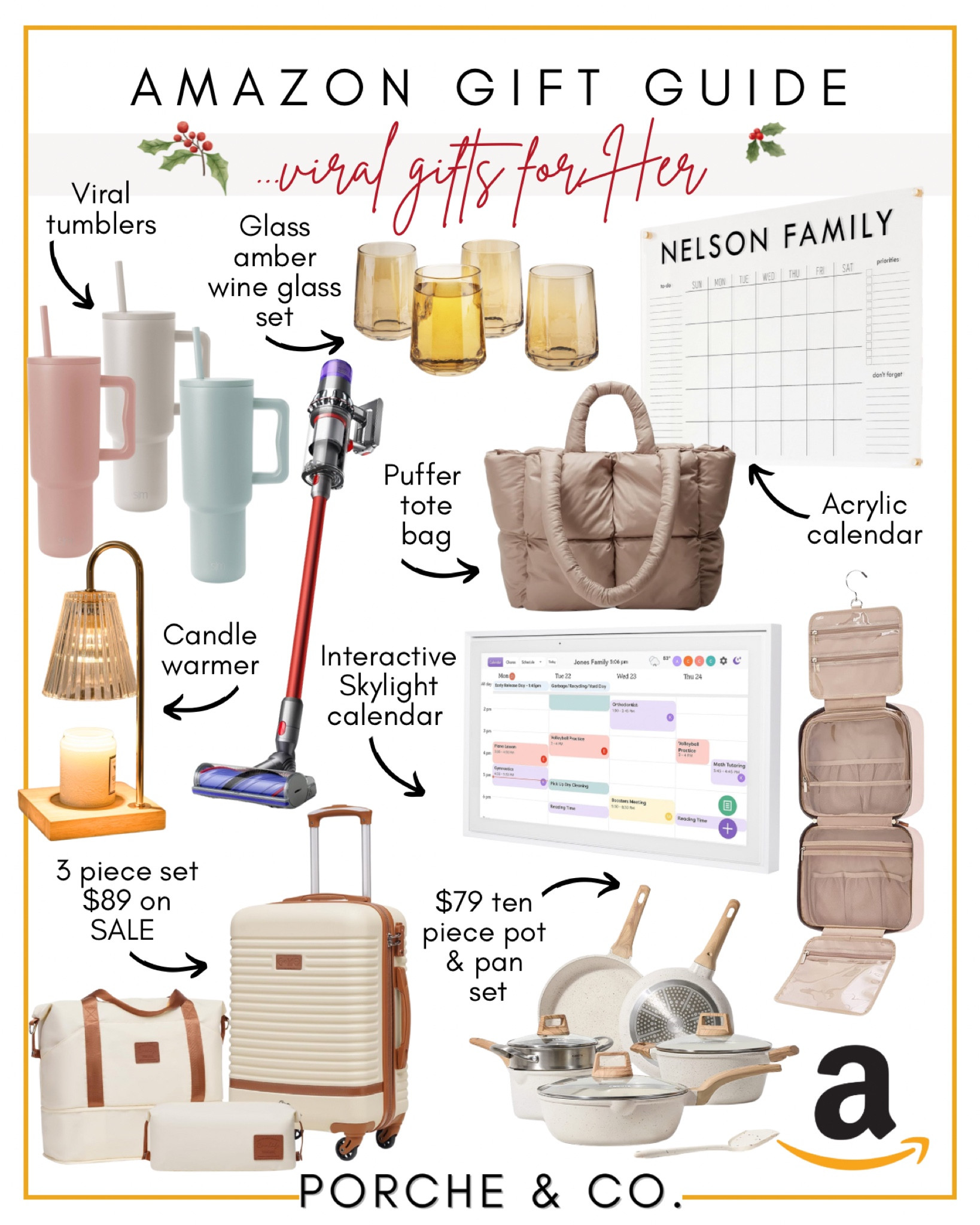 Amazon viral trending Gift Guide for Her 🎁 Gifts for women, for a friend, daughter, sister or mother from Amazon 🌲 #viral #trending #giftguide #amazon #prime

#LTKhome #LTKHoliday #LTKGiftGuide