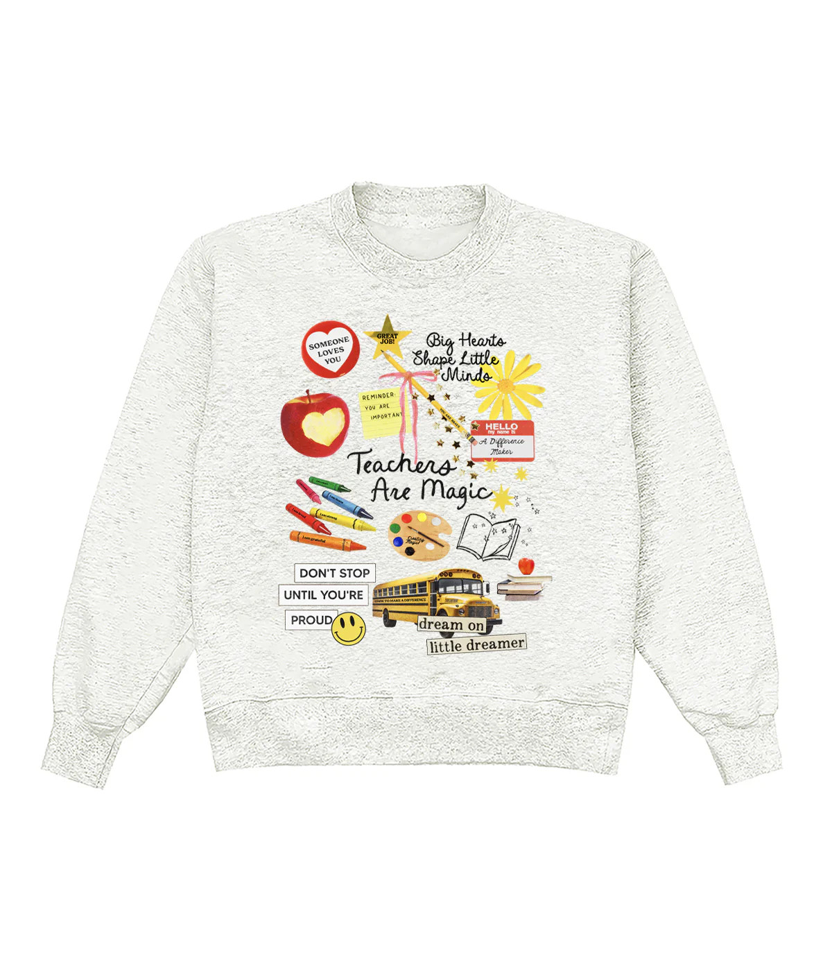 Teachers Charms Crewneck | Shop Kristin Jones