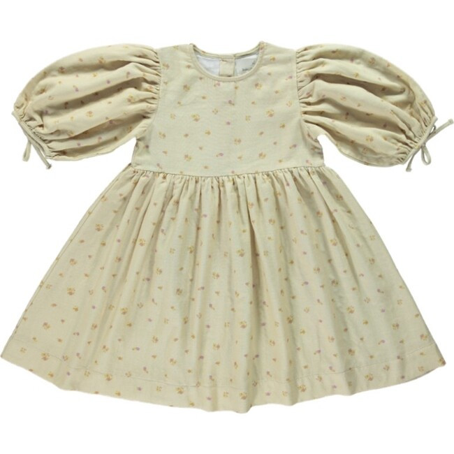 Nora Dress, Beige Floral | Maisonette