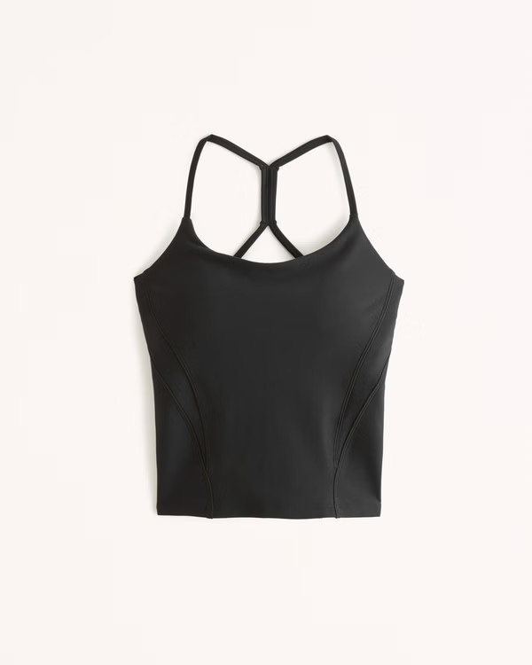 YPB sculptLUX Waist-Length Cami Slim Tank | Abercrombie & Fitch (US)