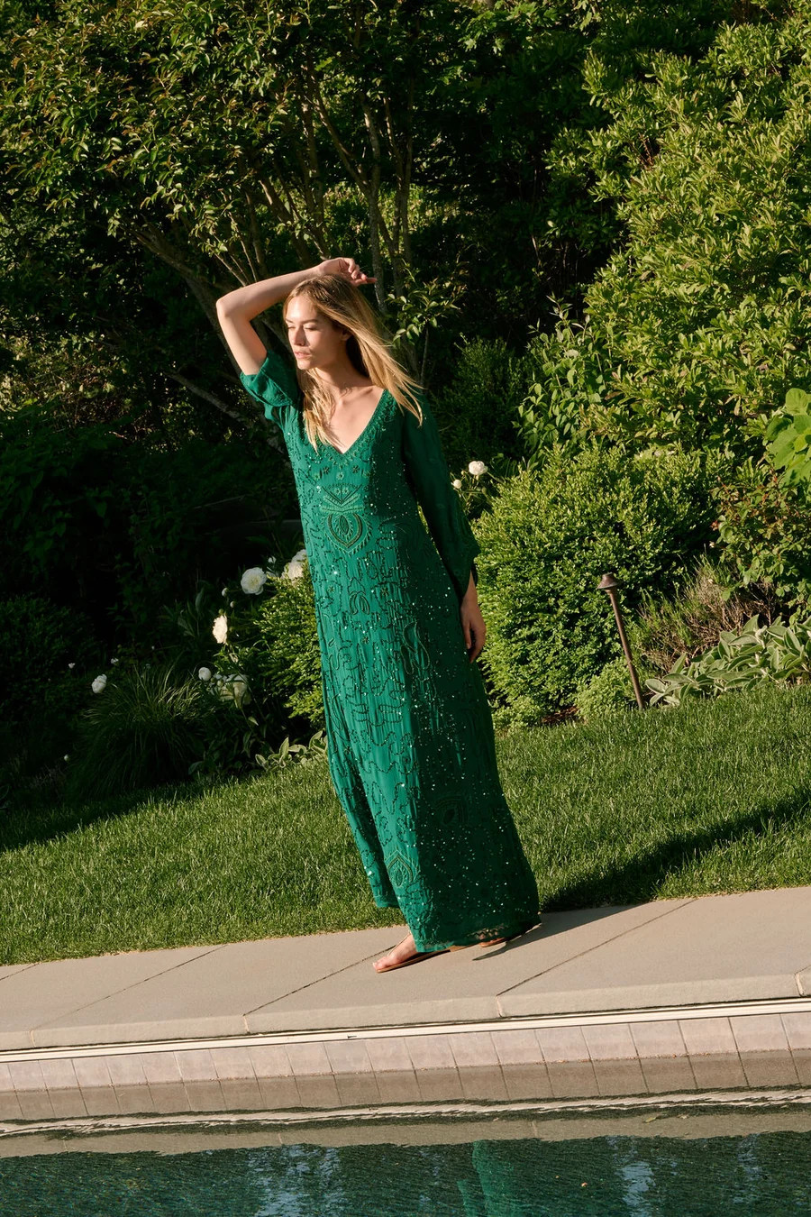 Meghan Caftan - Meadow | Julia Amory