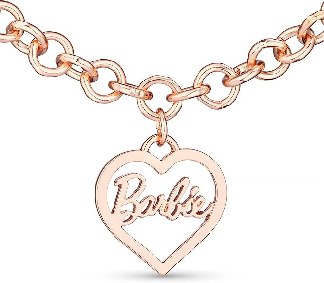 Barbie Round Link Heart Necklace | Amazon (US)