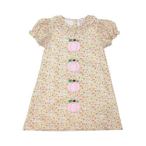 Yellow Liberty Pumpkin Dress | Cecil and Lou