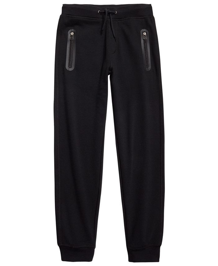 Big Boys Channing Zip Pocket Knit Jogger Pant | Macys (US)