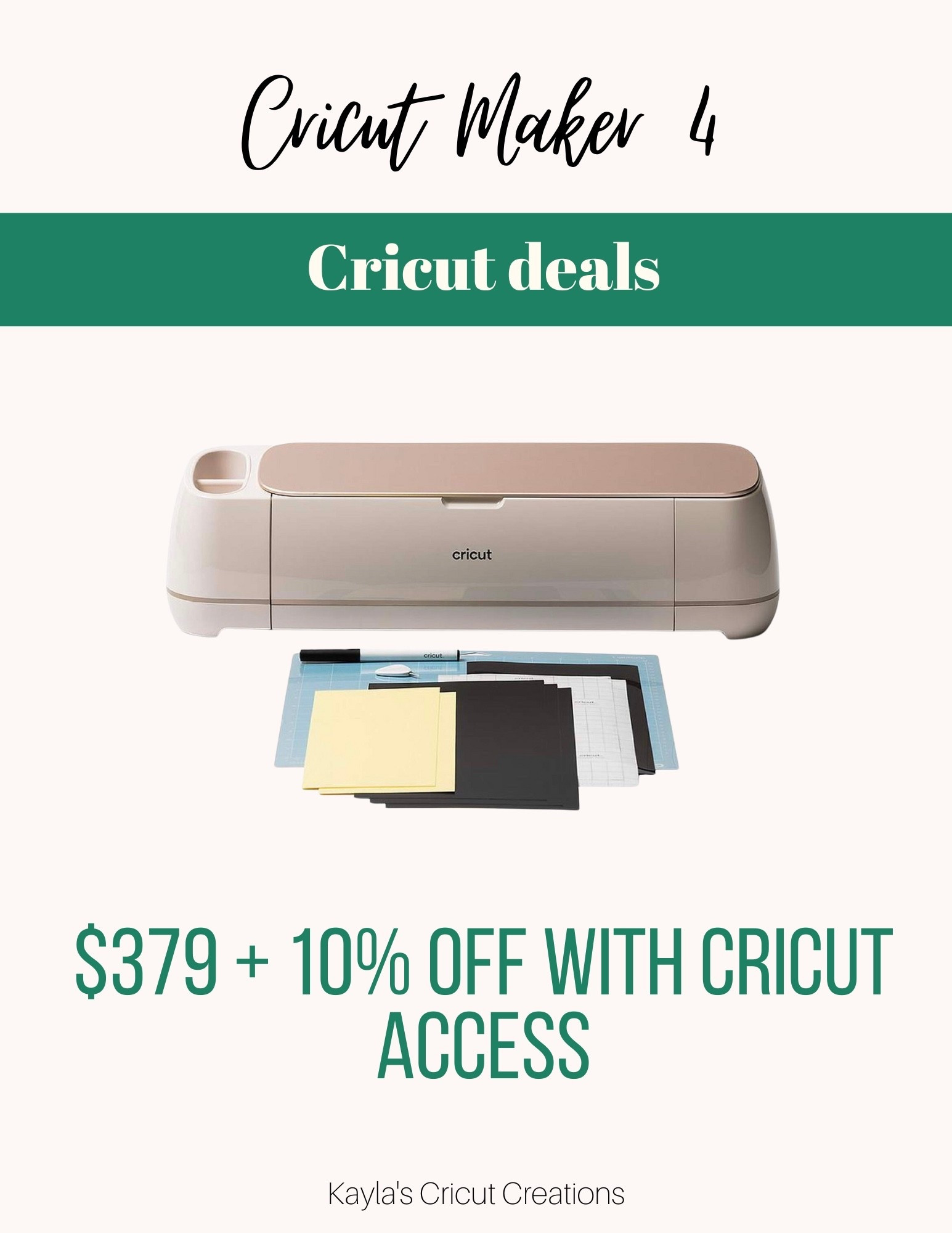 Cricut Maker 4 sale