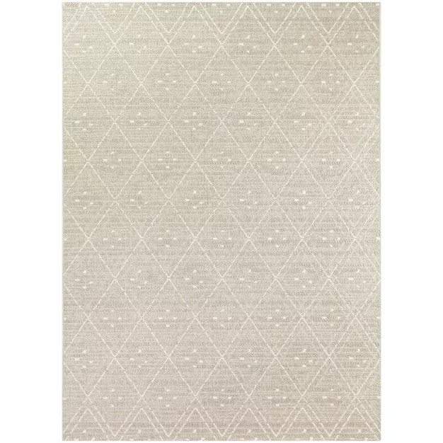 Small Diamond Outdoor Rug Taupe - Project 62™ | Target