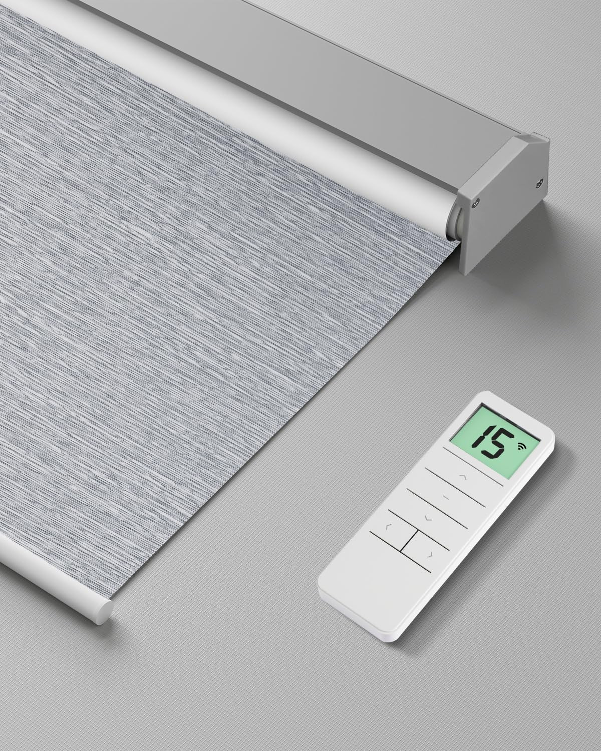 Motorized Roller Shade with Remote Control, Blackout Electric Shade for Windows Compatible with A... | Amazon (US)