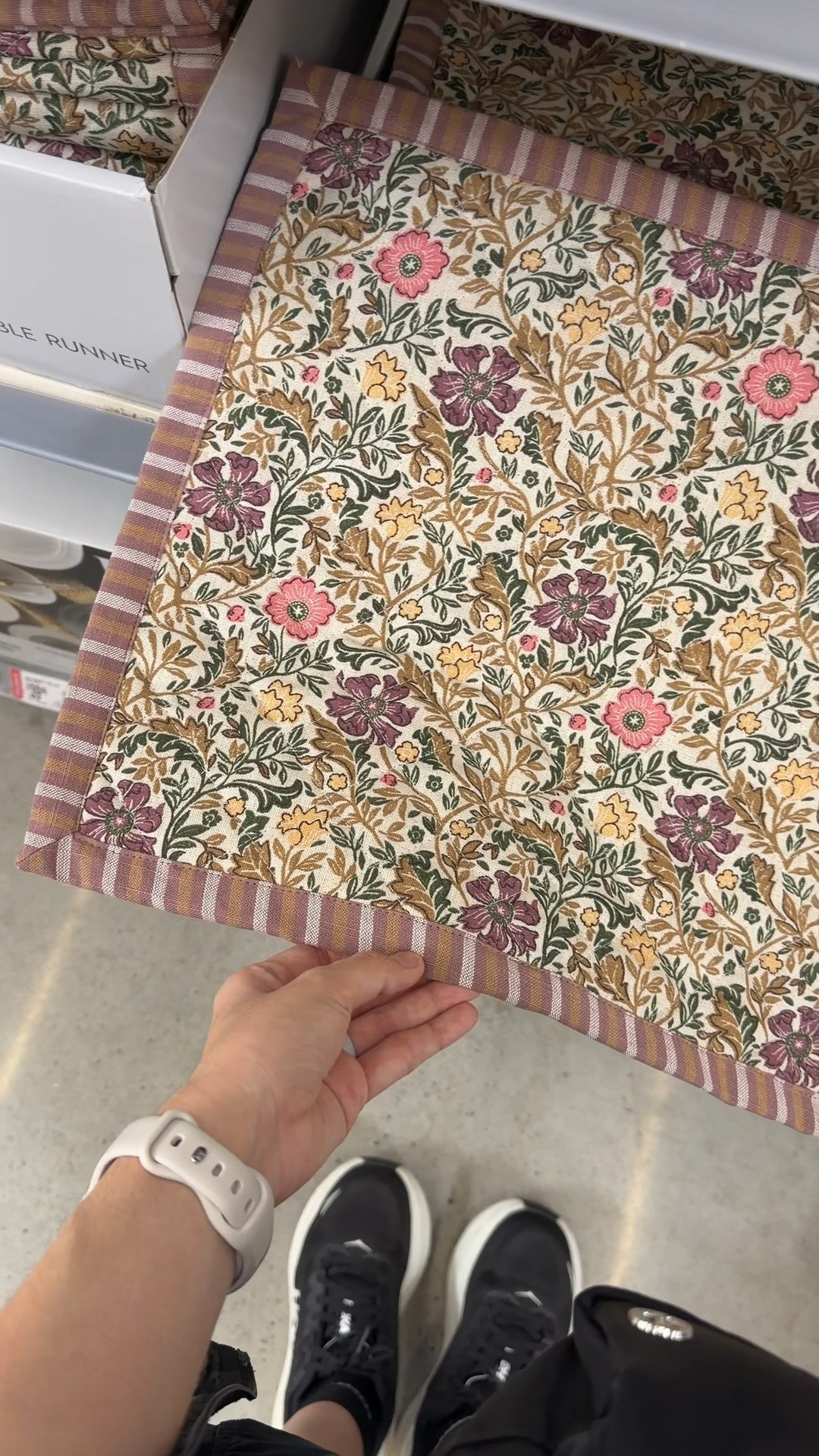 Fall entertaining find at Walmart! 🍂🍽️  These reversible placemats are way too pretty for the price and such a fun way to dress up your table for the season! 🍁 The fall florals are beautiful, but I especially love that you get a coordinating pattern on the other side for a completely different look. 😍 I have a feeling these won’t stay in stock for long! I’ve linked them along with more affordable fall placemat finds in my LTK! ✨ @Walmart #tablesetting #placemats #fallentertaining

#LTKHome #LTKSaleAlert #LTKSeasonal