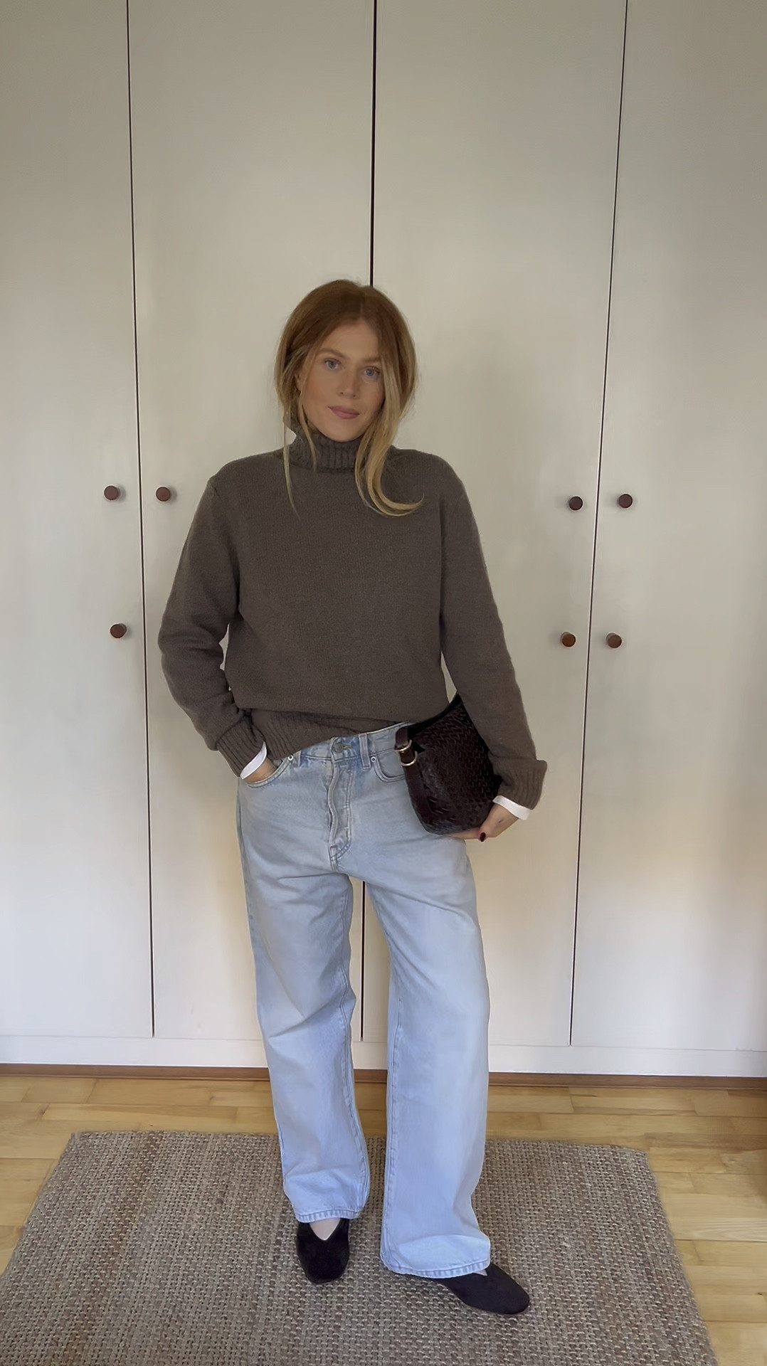Baggy jeans & turtleneck knit combo 

#LTKmodest #LTKstyletip #LTKshoes