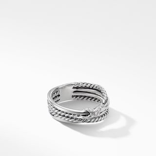 X Crossover Ring with 18K Gold  | David Yurman | David Yurman