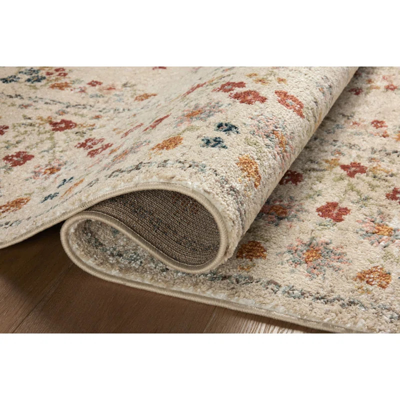 Rifle Paper Co. x Loloi Laurel Linen Area Rug | Wayfair North America