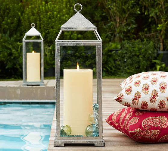 Malta Indoor/Outdoor Lanterns | Pottery Barn (US)