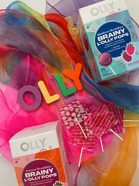 Check out @OLLYwellness new L’OLLY Pops for kids 4+ 🍭 #ad #targetpartner

Focus Buddies are made with Cognizin B-vitamins, and Omega-3, to help your child focus*.

Mellow Buddies are made with a blend of L-theanine, Choline, and Omega-3 to help reduce occasional mental stress*.

You can find OLLY L’OLLY Pops at @target @targetstyle #Target #OLLYwellness #liketkit 

*This statement has not been evaluated by the Food and Drug Administration. This product is not intended to diagnose, treat, cure, or prevent any disease. 







#LTKKids #LTKFamily