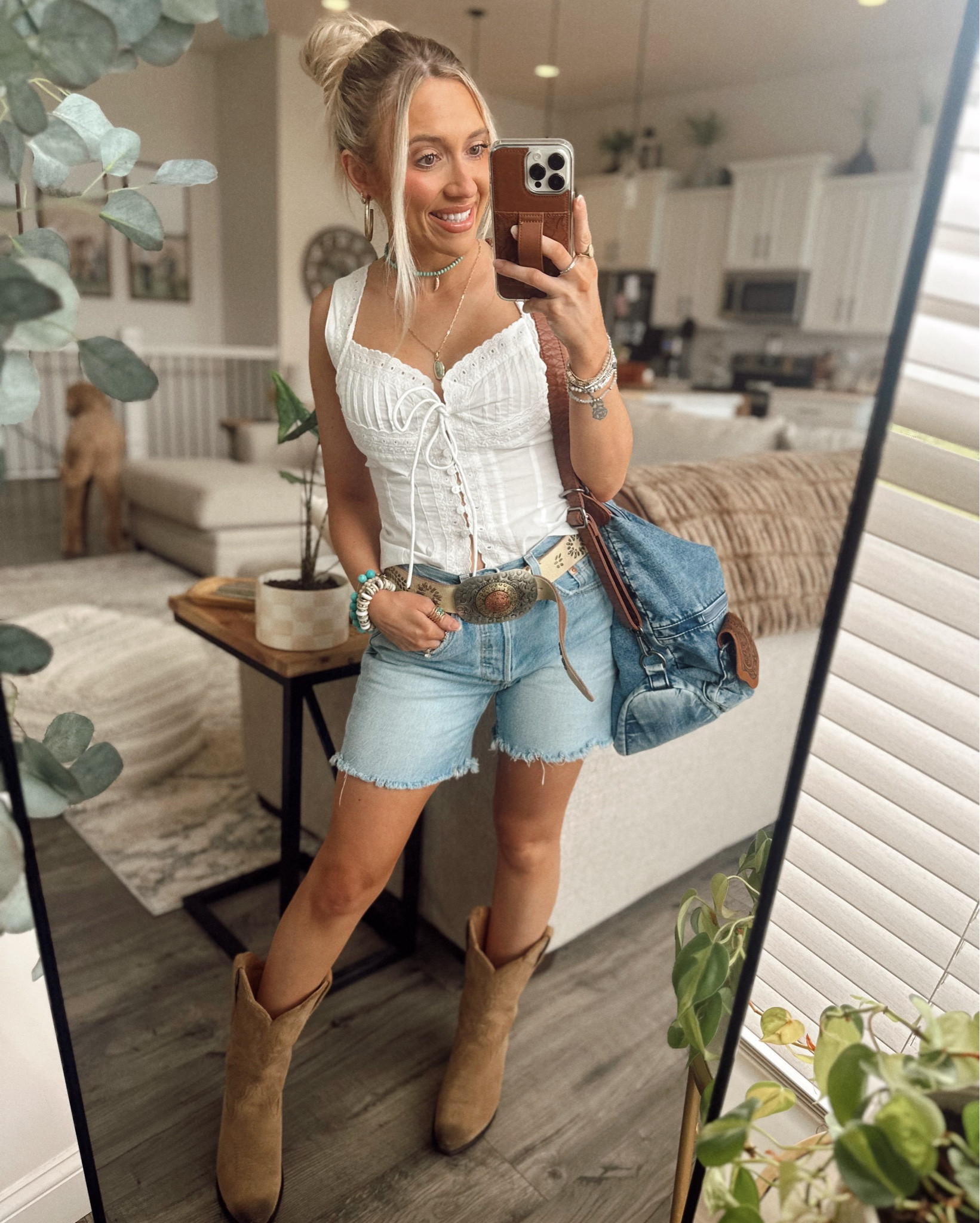 Loving this dainty @freepeople tank giving all the vintage vibes | size XS paired perfectly with some Levi cut offs! 


#LTKSummerEdit