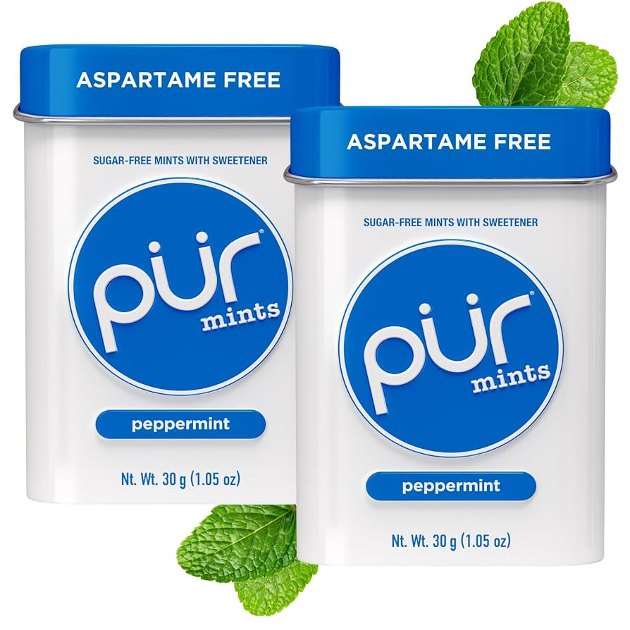 PUR Mints | Aspartame Free Mints | Made with Xylitol | Sugar Free, Vegan, Gluten Free & Keto Frie... | Amazon (US)