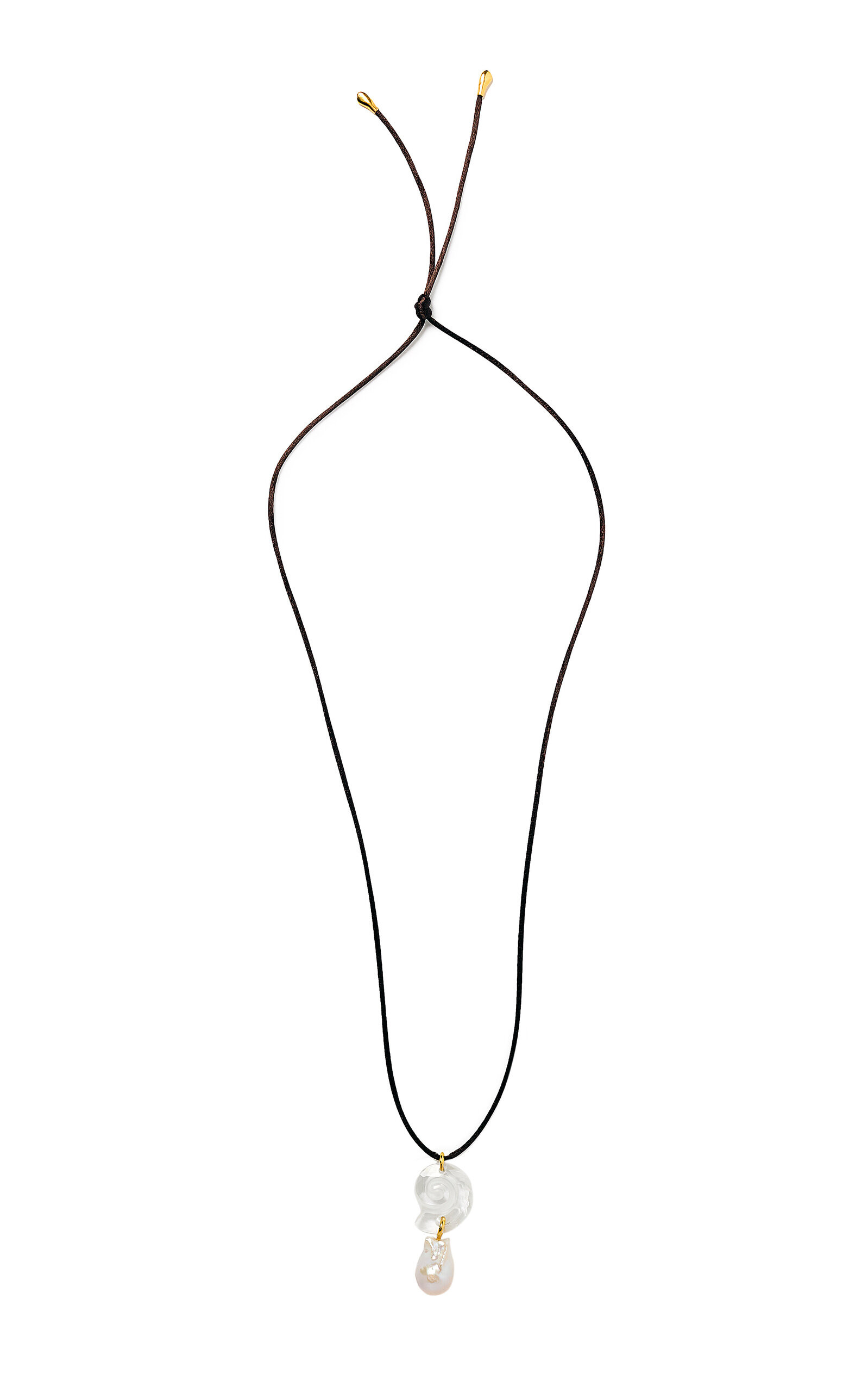 Exclusive Maris Pearl Leather Necklace | Moda Operandi (Global)