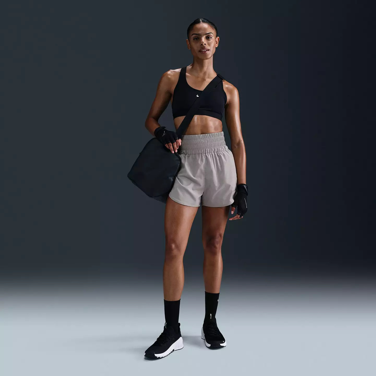 Nike Women's One Dri-FIT Ultra High-Waisted 3" Brief-Lined Shorts | DICK'S Sporting Goods