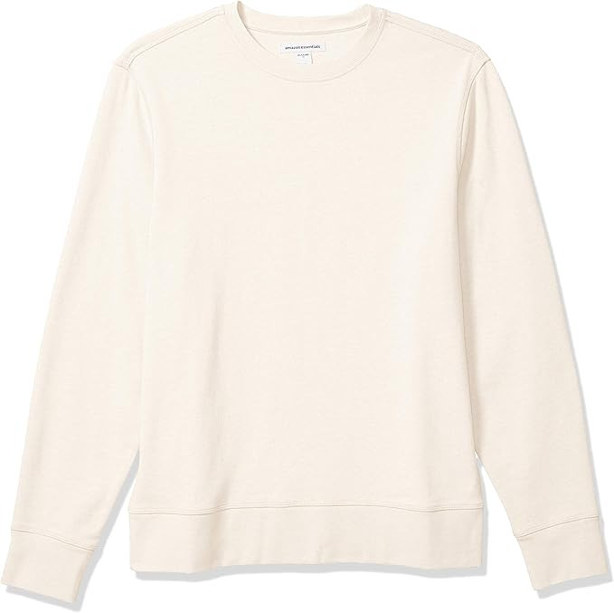 Amazon Essentials Men's Long-Sleeve Lightweight French Terry Crewneck Sweatshirt | Amazon (US)