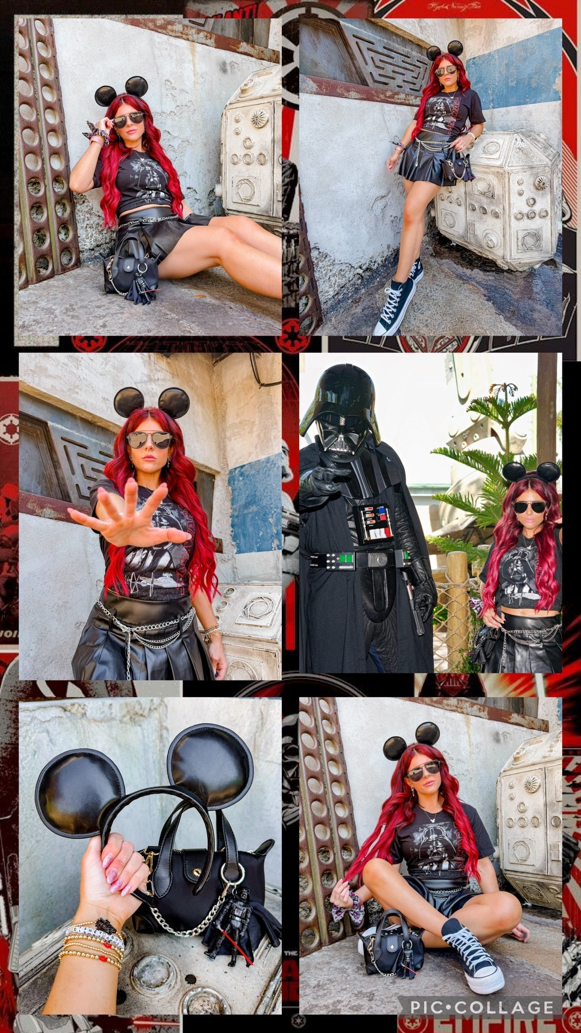 Star Wars May the 4th OOTD, Darth vadar outfit, Darth vadar style, Star Wars girly, Star Wars ootd, Star Wars ootd, disney addict, disney style, disney cutie; disney vibes, Star Wars ootd, disney girl, Hollywood studios

#LTKootd #LTKgrwm #LTKvlog