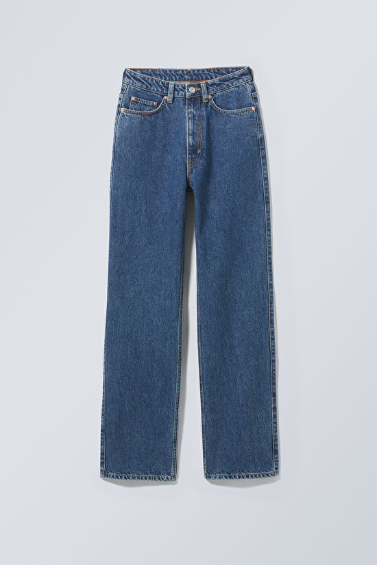 Rowe Extra High Straight Jeans | Weekday