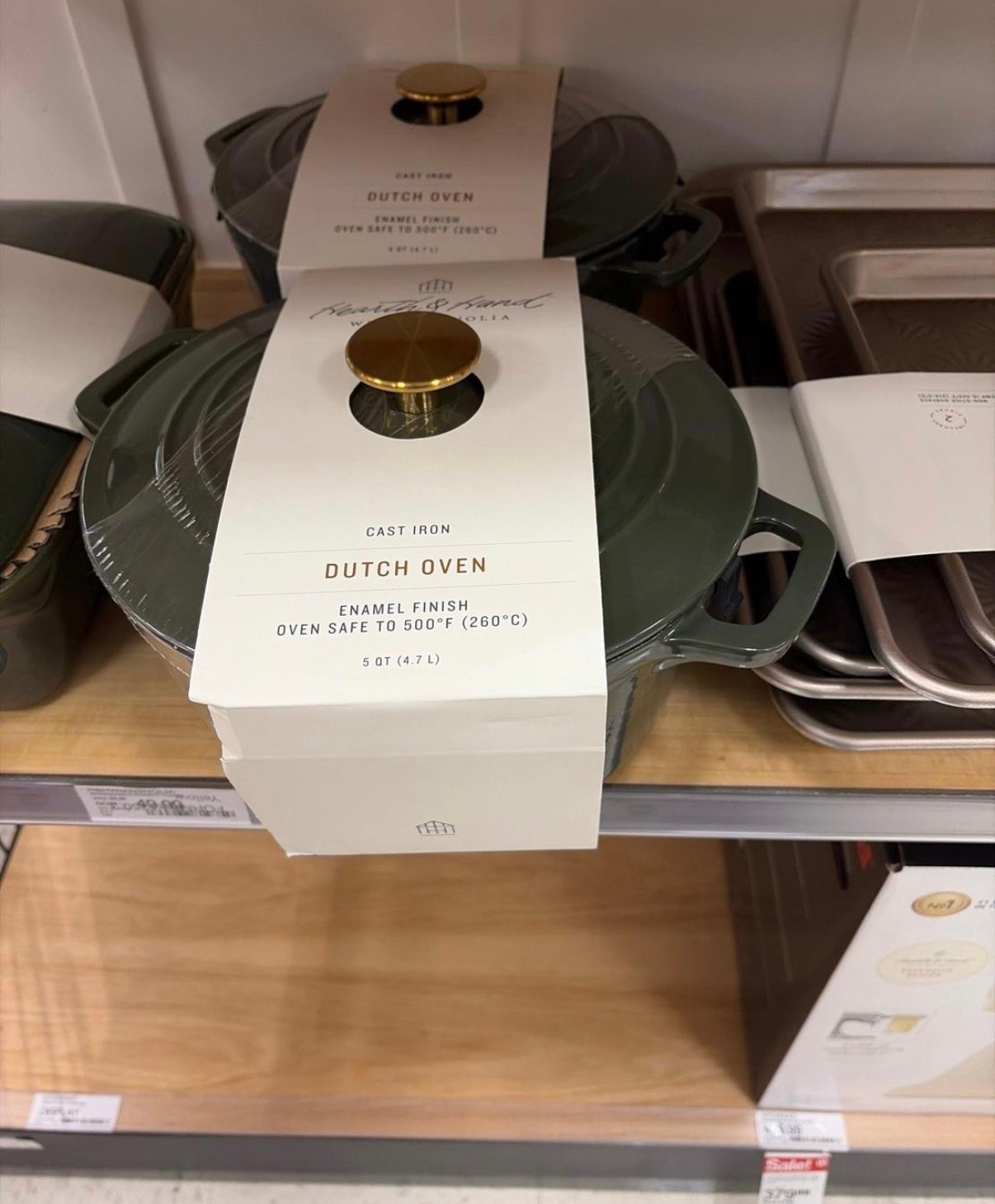 Hey girl, so yesterday I bought this new Dutch oven is the perfect new kitchen fine I made lasagna soup in it and a taste amazing. I definitely will share more pics and visit soon but I definitely highly recommend purchasing this Dutch oven.

#LTKHome #LTKfoodie