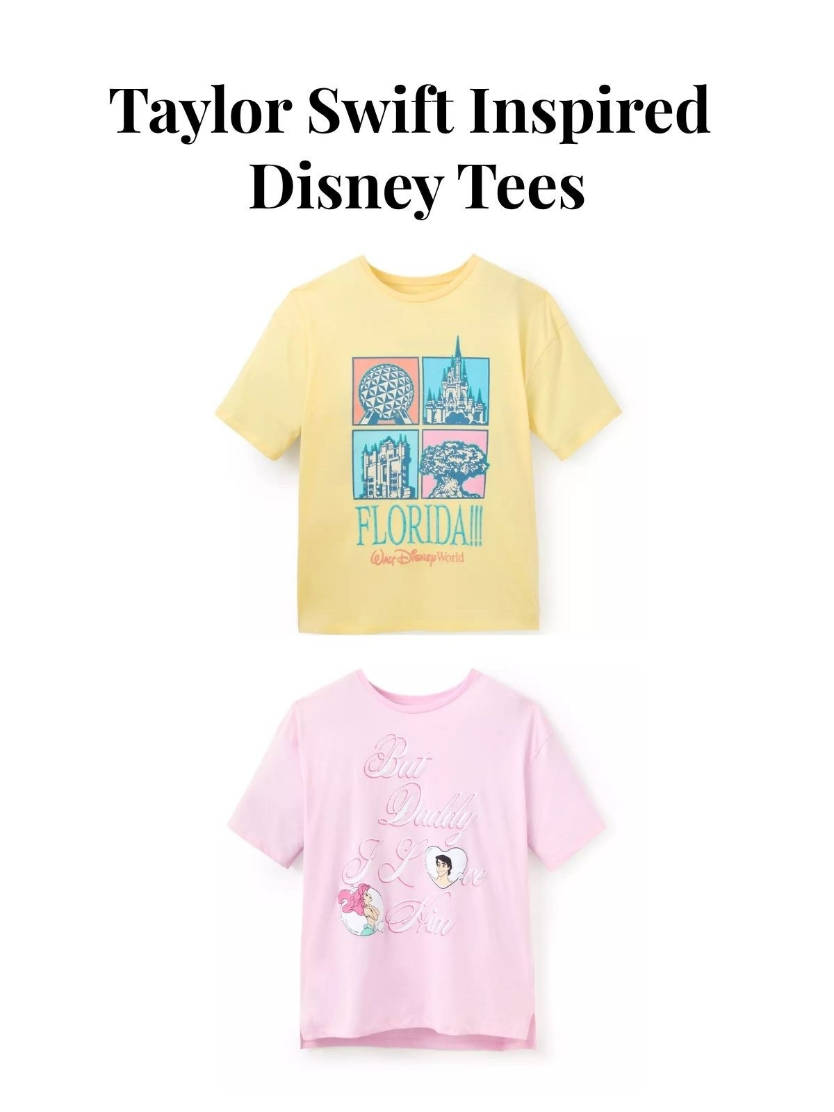 Taylor Swift inspired Disney tees

#LTKTravel
