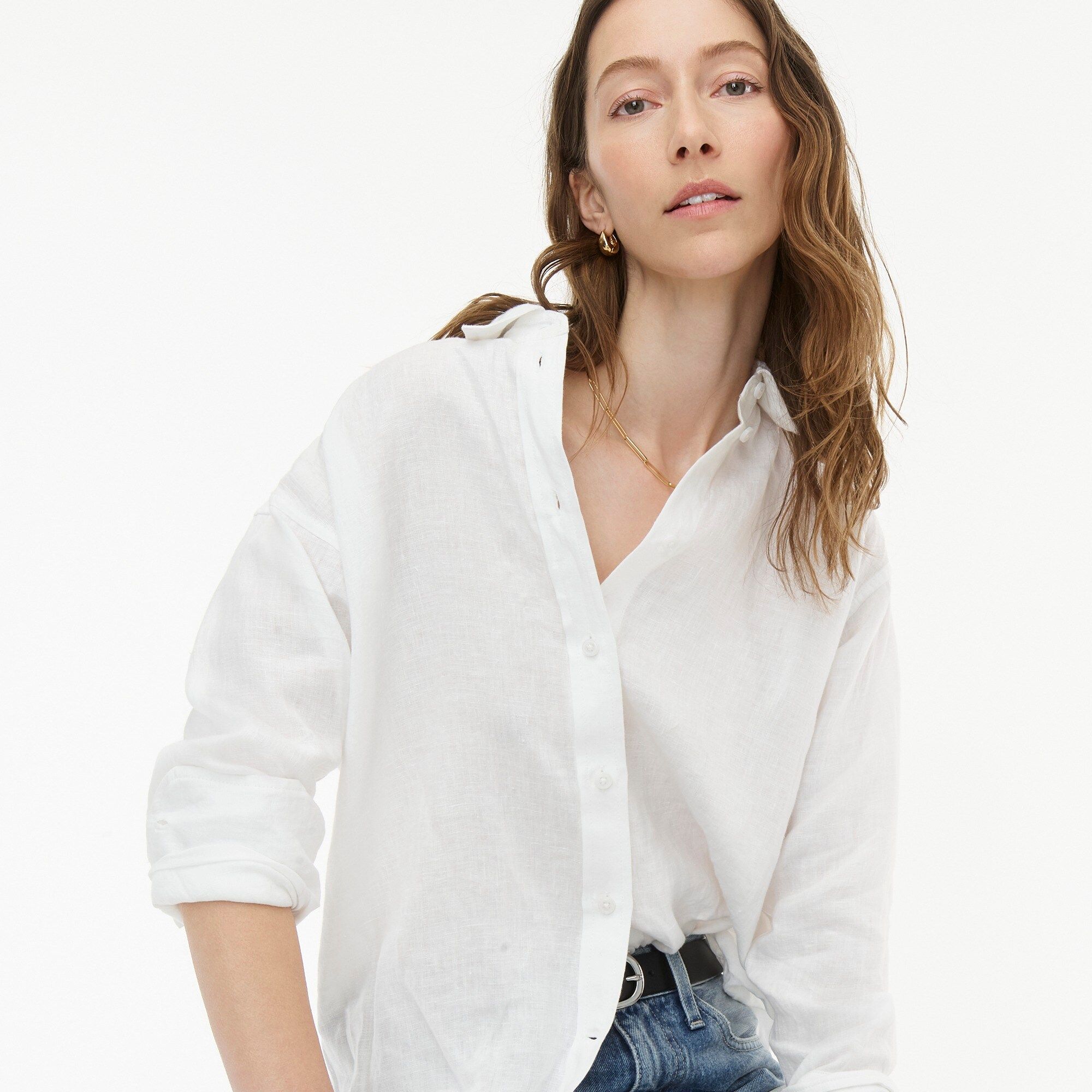 Relaxed-fit Baird McNutt Irish linen shirt | J.Crew US