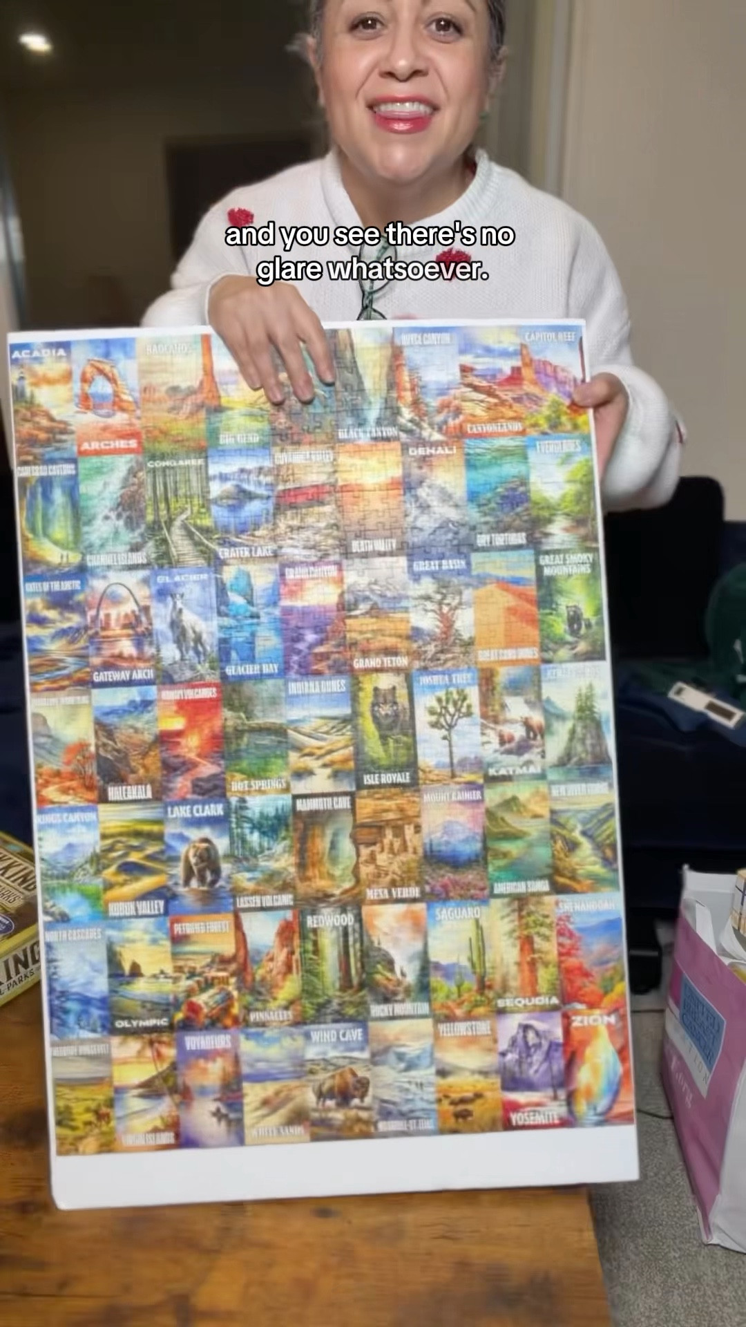 I am so impressed with this National Parks puzzle from @underdog.games  The colors are vibrant. The latch was tight. The matte finish. The only thing missing was the booked ticket! #NationalParks #camping #PuzzlePickup #PuzzleReview #1000PiecePuzzle WorthItWhenIPlay

#LTKTravel #LTKselfcare #LTKActive