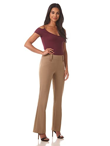 Rekucci Women's Smart Desk to Dinner Stretch Bootcut Pant w/Tummy Control | Amazon (US)